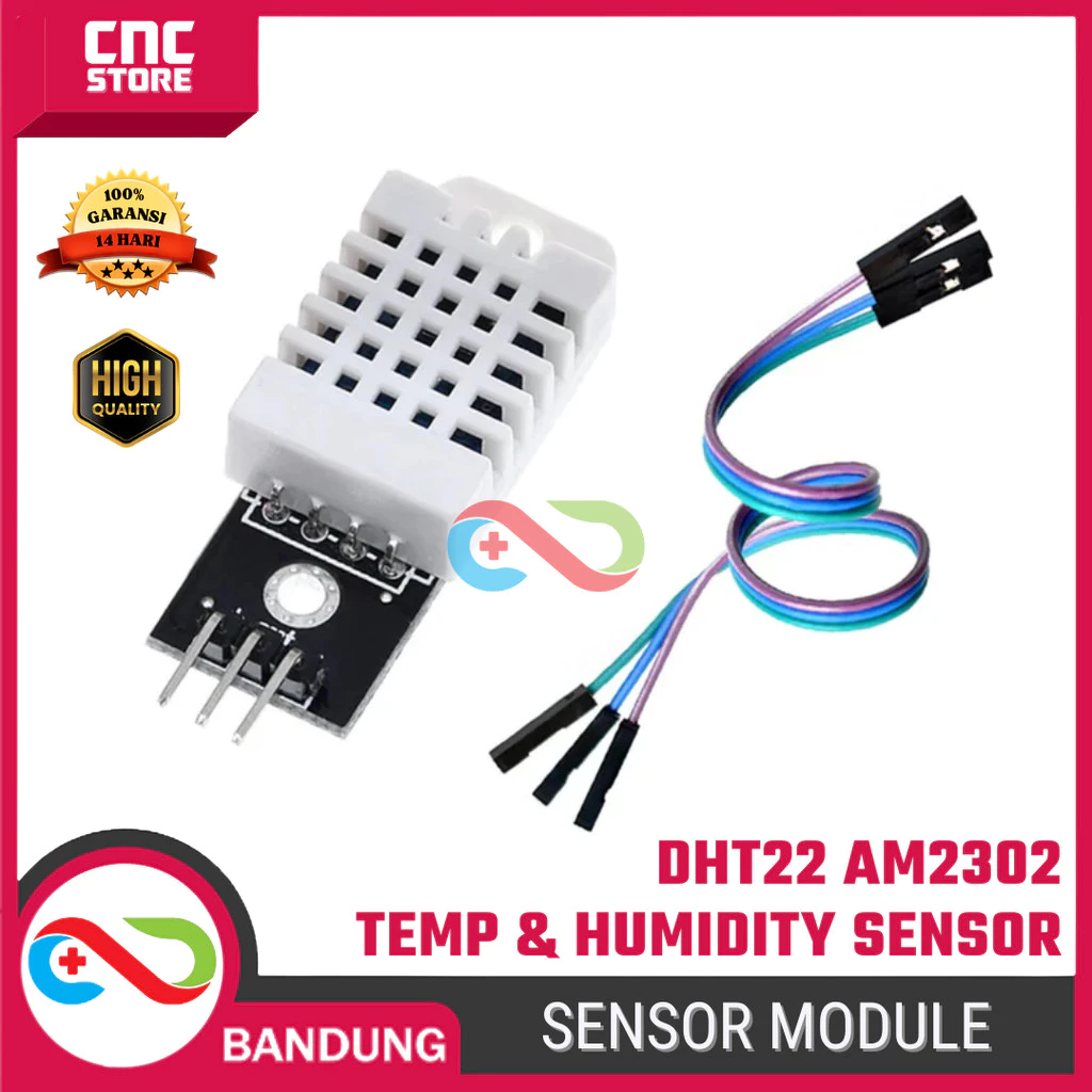 Sensor Suhu & Kelembaban DHT22