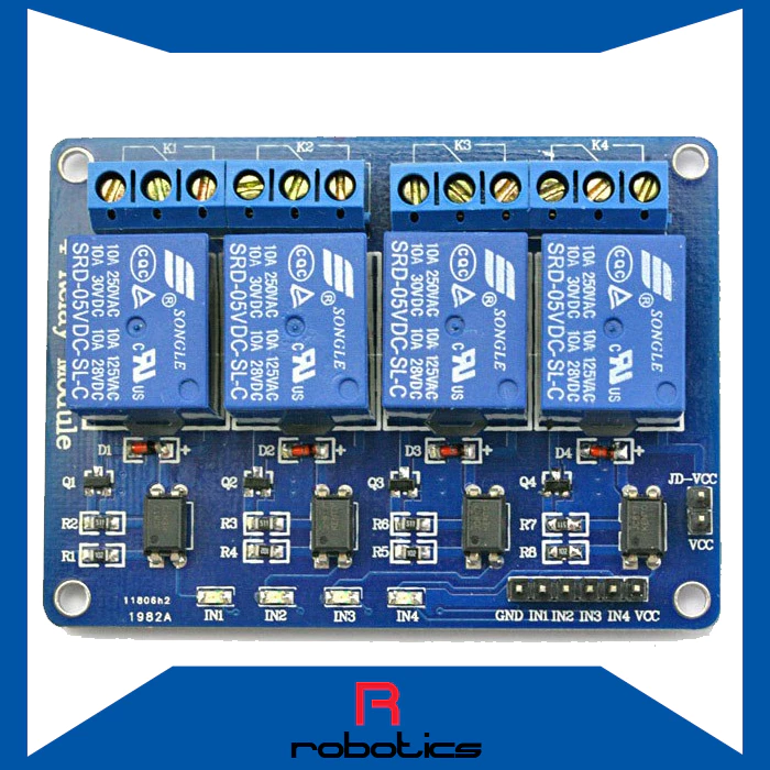 Modul Relay 4 Channel 5V